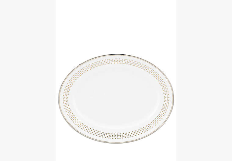 Richmont Road 13" Oval Platter, Parchment, Product image number 0