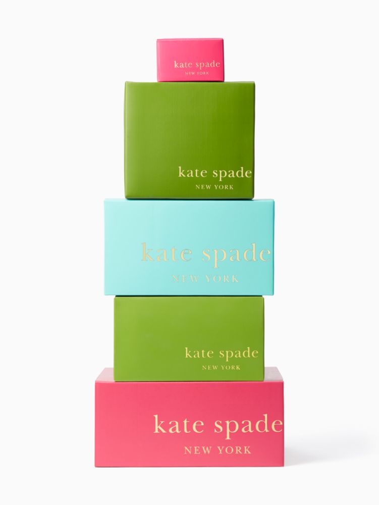 Kate Spade,daisy place Keepsake jewelry Box,Clear
