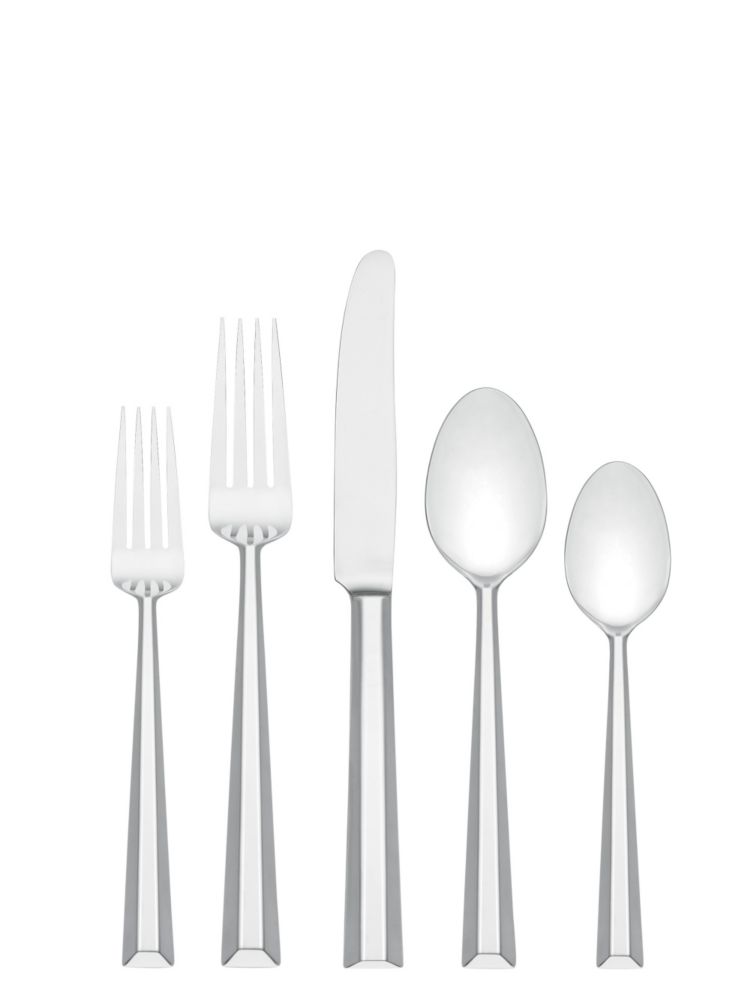 SPRINGTIME 5 pc. Place Setting Silverware Set Dinner Service - Ruby Lane