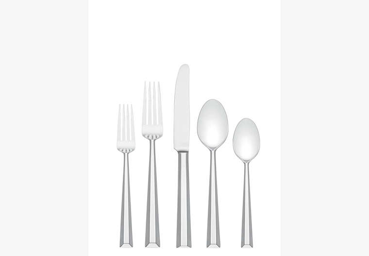 Kate Spade,library lane five-piece place setting,kitchen & dining,Clear image number 0