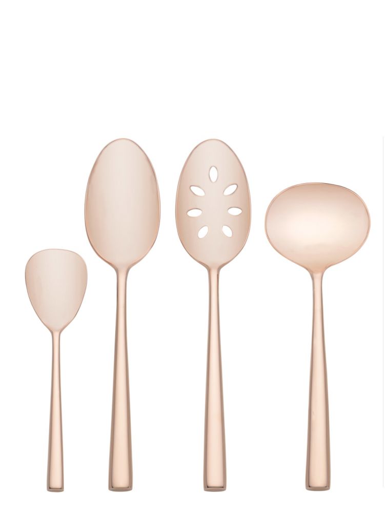 Kate Spade,Malmo Rose Gold 4 Piece Hostess Set,