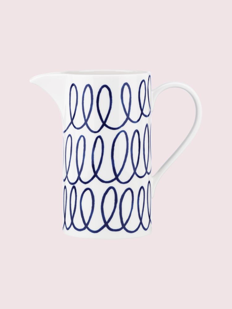 Charlotte Street Pitcher, NAVY, ProductTile