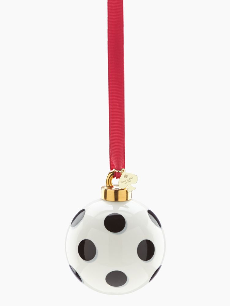 Deck The Halls Spots Ornament, , Product