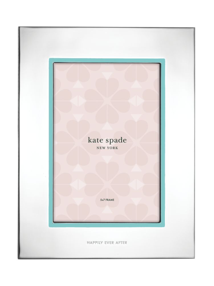 Kate Spade,take the cake 5x7 frame,home accents & décor,Silver Plate