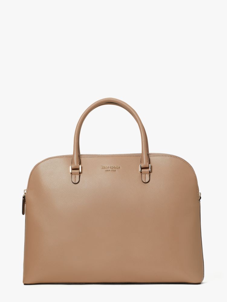 Kate Spade,spencer universal laptop bag,laptop bags,Raw Pecan