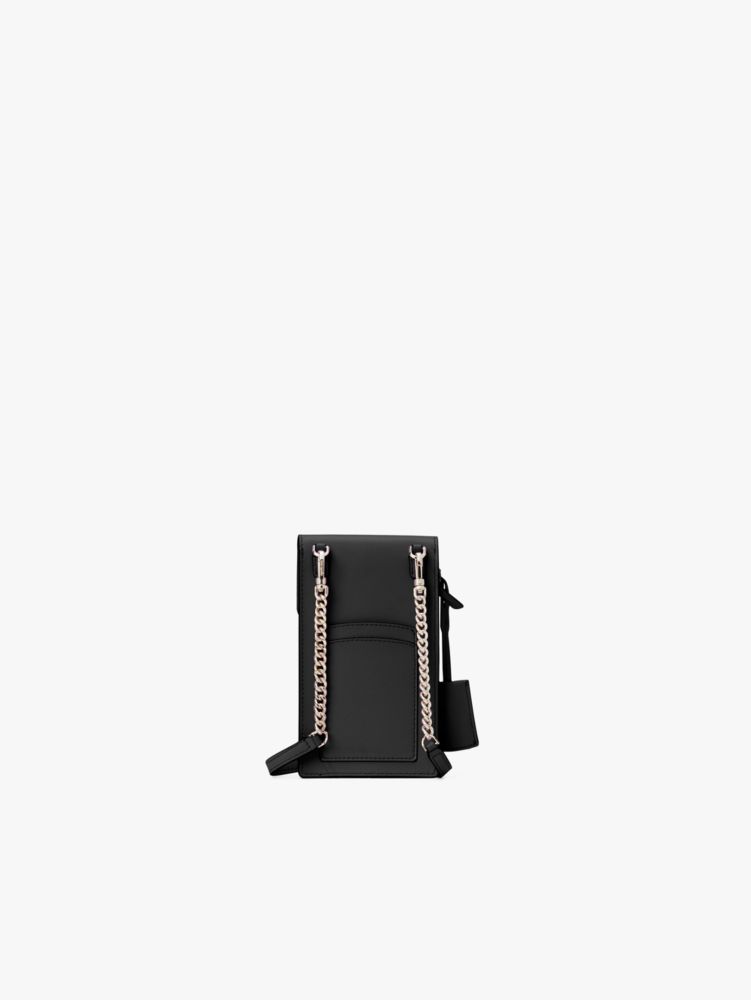 Kate Spade New York Spencer North/South Phone Crossbody for iPhone Black  One Size: Handbags