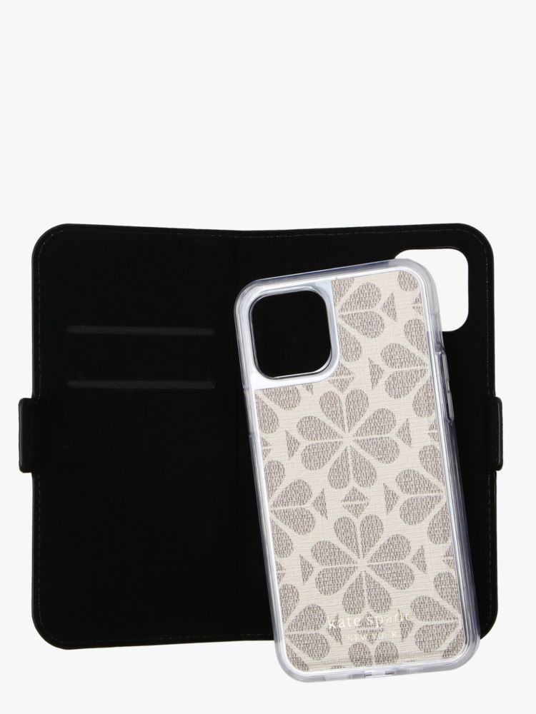 Kate Spade,アイフォン ケース スペード フラワー マグネティック フォリオ 12/12 pro,iPhoneケース,
