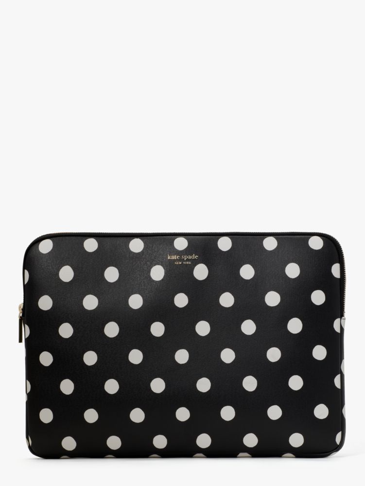 Kate spade 2025 black laptop sleeve