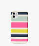 Kate Spade,stripe iPhone 11 case,phone cases,Multi