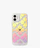 Kate Spade,spade flower iridescent iPhone 12 mini case,phone cases,Clear