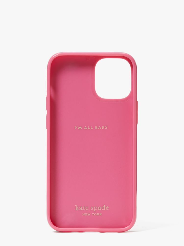 Kate Spade,Logo Strap iPhone 12 Mini Case,