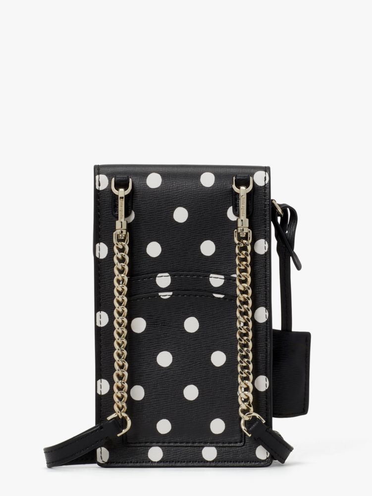 Kate Spade Spencer North/south Phone Crossbody in Black