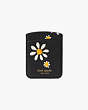 Kate Spade,spencer daisy dots double sticker pocket,Black Multi