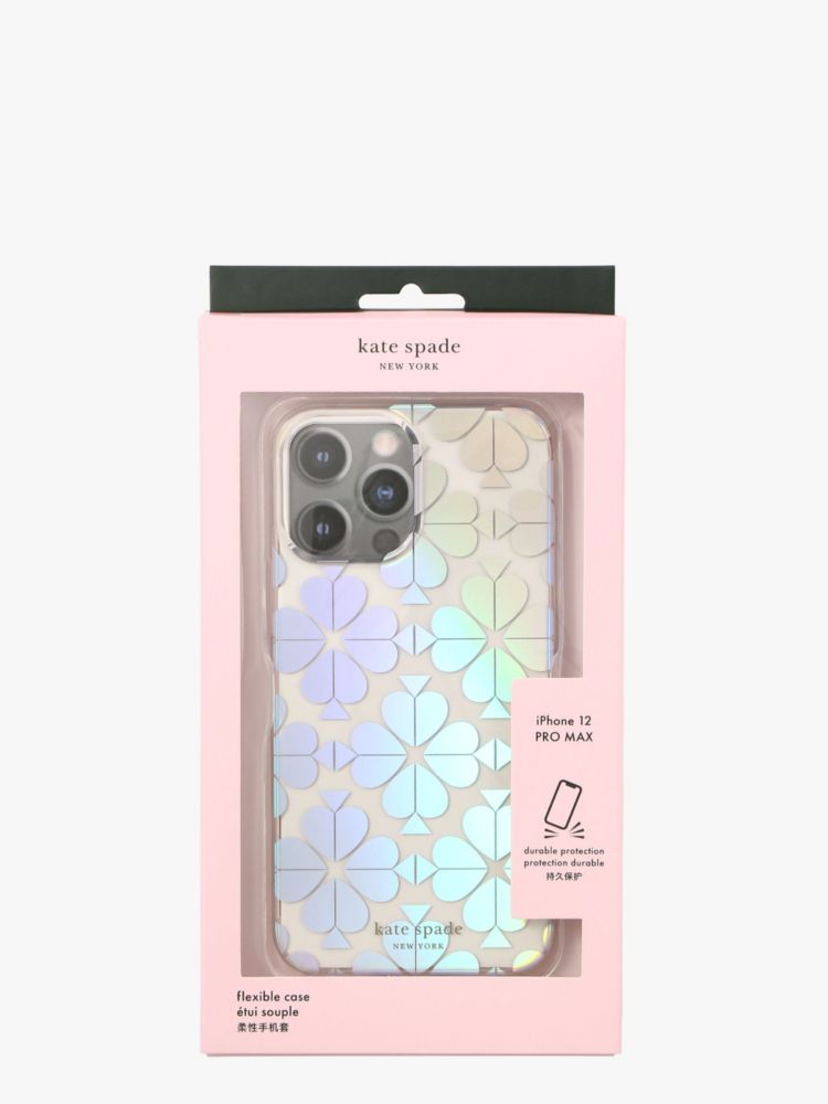 Spade Flower Iridescent I Phone 12 Pro Max Case | Kate Spade NL