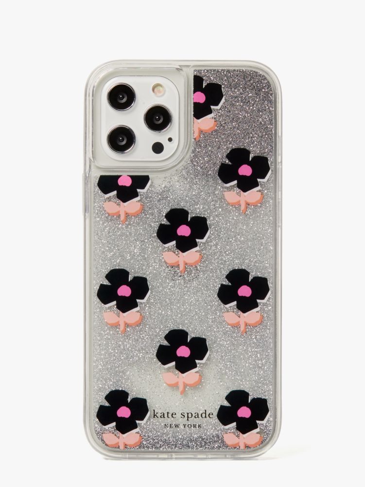 Kate Spade,block floral iphone 12 pro max case,Multi