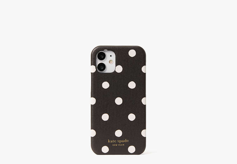 Kate Spade,sunshine dot iPhone 12 mini case,phone cases,Black Multi