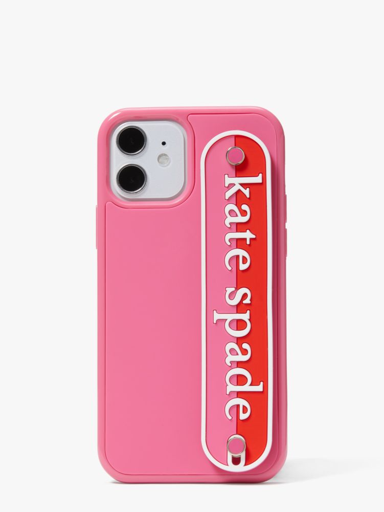 Logo Strap I Phone 12 12 Pro Case Kate Spade New York