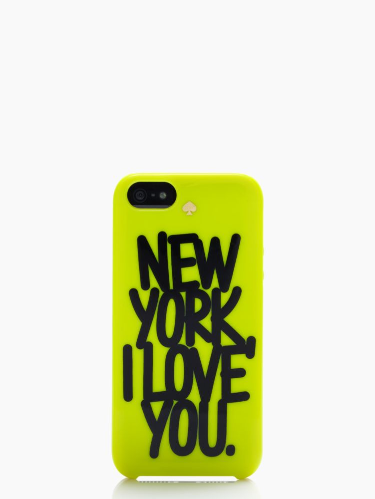 Ksny X Darcel New York I Love You Resin Iphone 5 Case Kate Spade