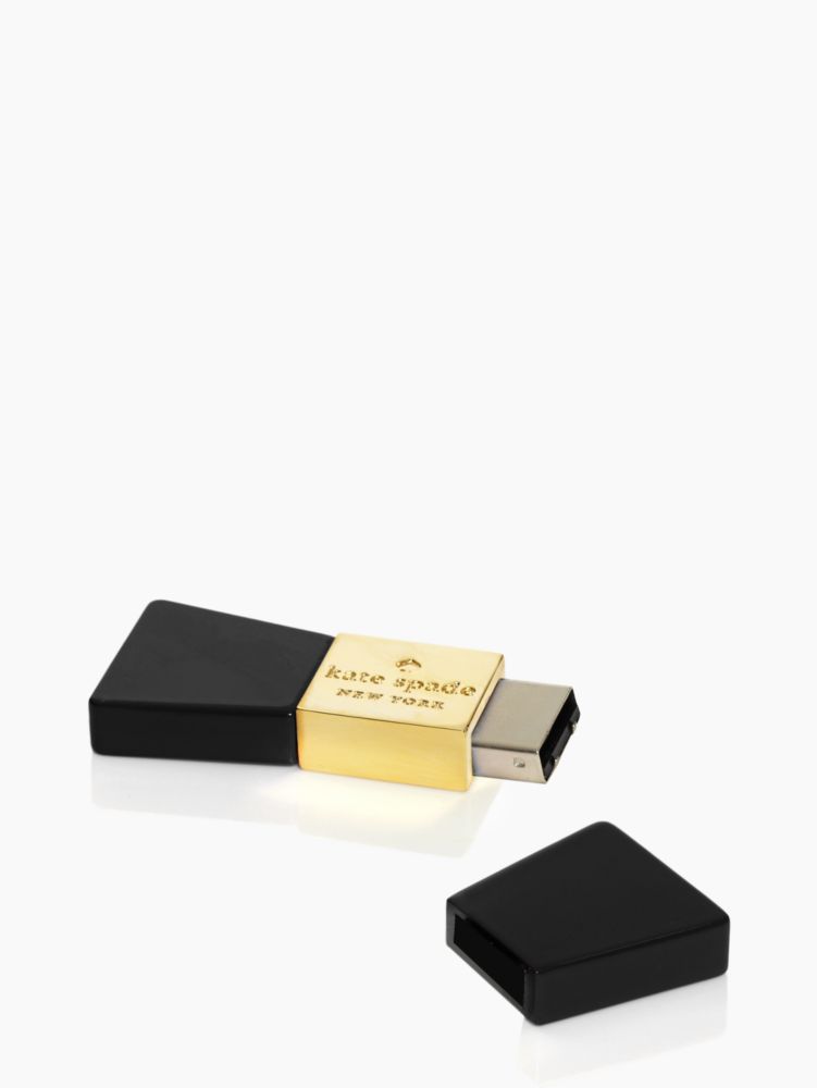 Kate Spade,bow usb,Black