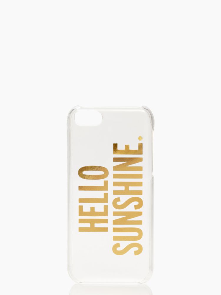 Hello Sunshine Iphone 5c Case, Purple Shade, ProductTile