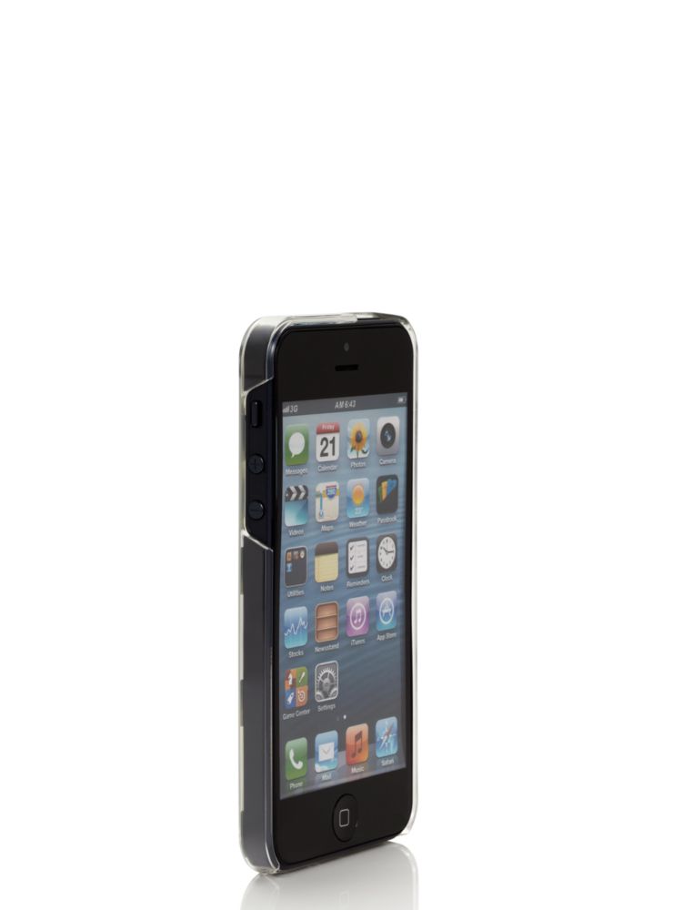 Le Pavillion Clear Iphone 5 Case, CLEAR/GOLD, Product