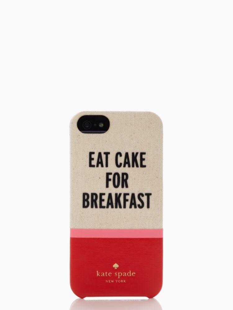 Eat Cake For Breakfast Iphone 5 Case, , Product