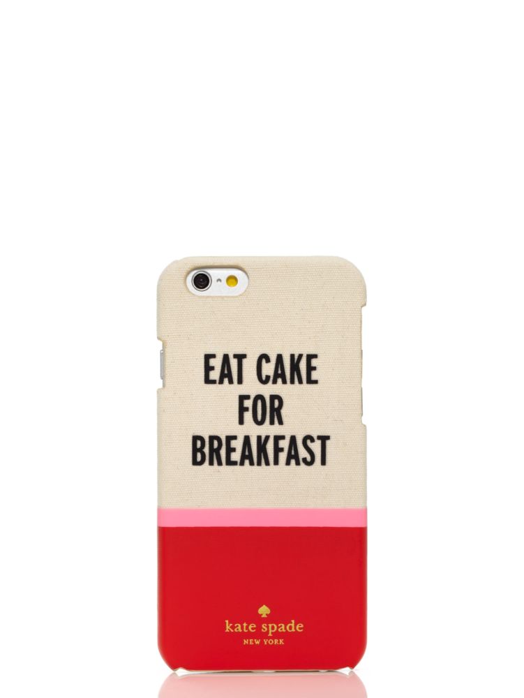 Eat Cake For Breakfast Iphone 6 Case Kate Spade New York