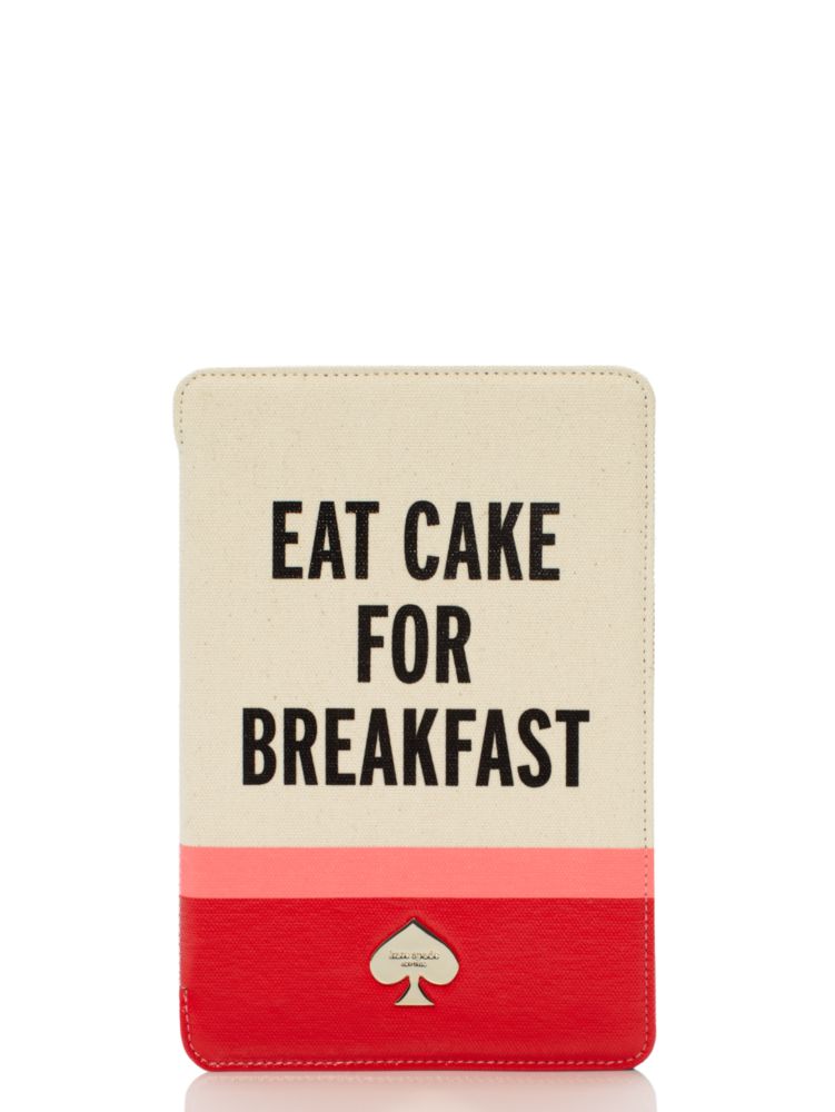 Eat Cake For Breakfast Mini Ipad Folio Hardcase, , Product