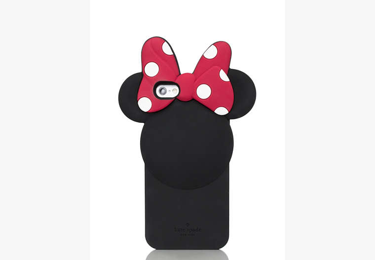 Kate Spade,kate spade new york for minnie mouse iphone 6 case,Black Print
