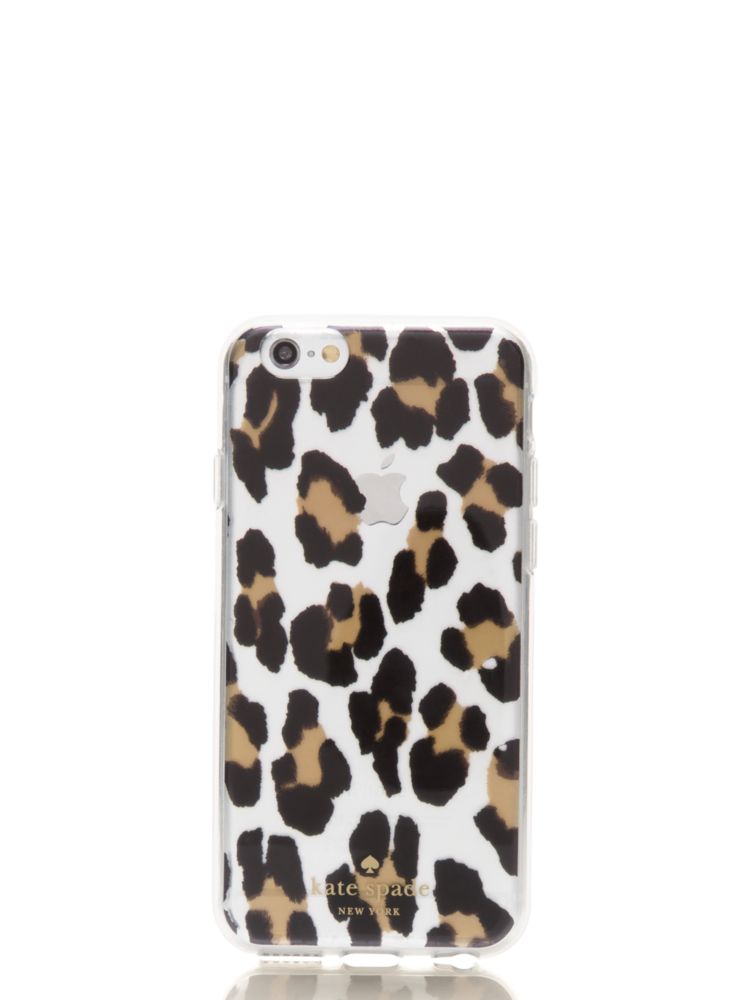 Kate Spade,leopard clear iphone 6 case,