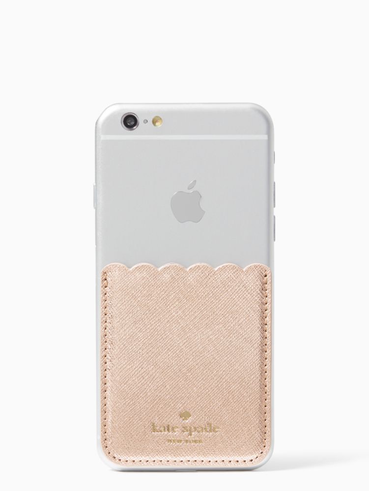 Scallop Sticker Pocket Kate Spade AT