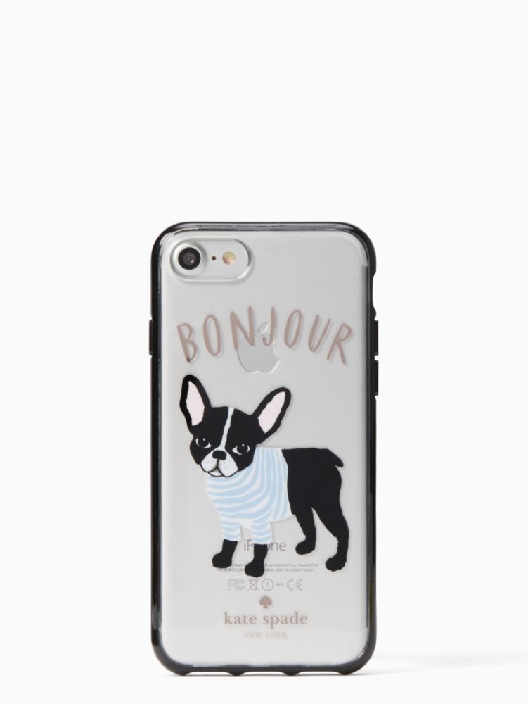 KATE SPADE Bonjour Dog Iphone 7 Case, Clear ModeSens