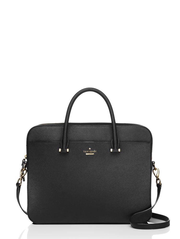 Black 13 Saffiano Laptop Bag