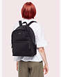 Kate Spade,15" nylon tech backpack,Black