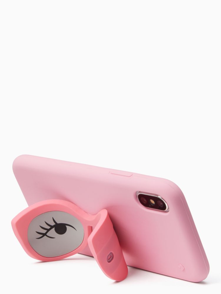 Kate Spade,silicone sunglass stand iPhone X case,Multi