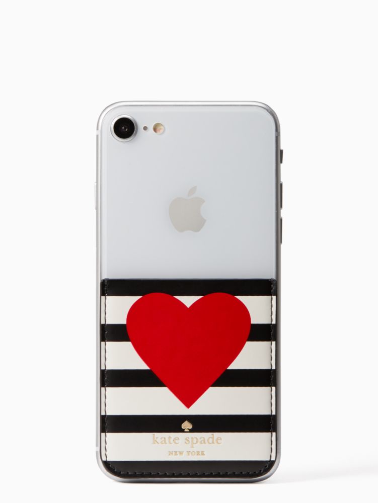 Heart Stripe Sticker Pocket, , Product