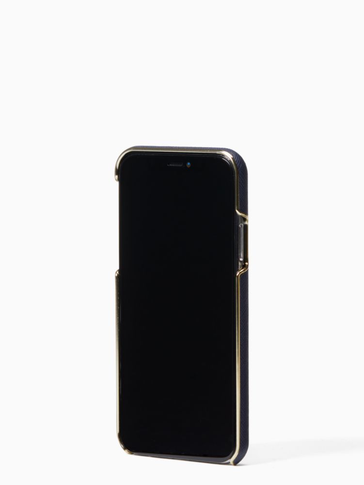 Kate Spade,Floral Hand Strap Stand Iphone X Case,