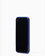 Kate Spade,desert stripe iphone x case,Blue Multi