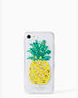 Kate Spade,jeweled pineapple iPhone 7 & 8 case,Deep Cardinal