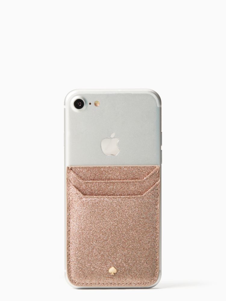 Kate Spade,Glitter Triple Sticker Pocket,