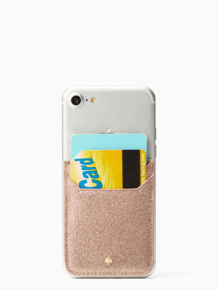 Kate Spade,Glitter Triple Sticker Pocket,