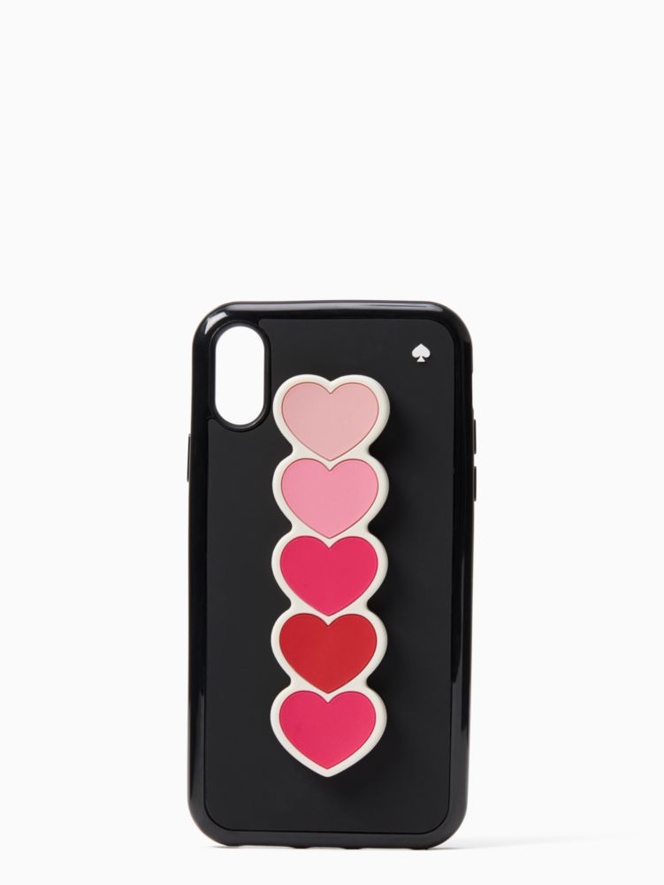 Ombre Heart Iphone Xr Stand Case, , Product