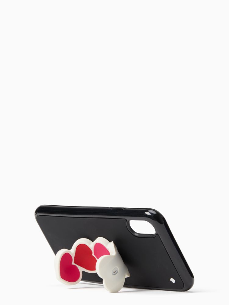 Ombre Heart Iphone Xr Stand Case, , Product