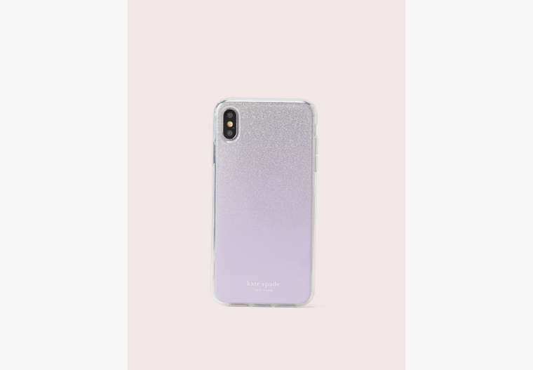 Kate Spade,mirror ombre iPhone xs max case,phone cases,Frozen Lilac