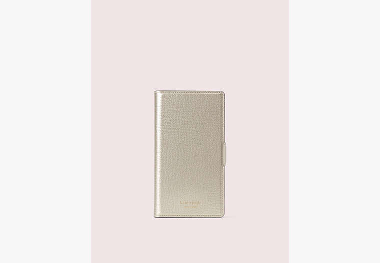 Kate Spade,sylvia iphone x & xs magnetic wrap folio case,Blush