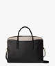Kate Spade,margaux universal laptop bag,laptop bags,Black/Warm Taupe