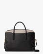 Kate Spade,margaux universal laptop bag,laptop bags,Black/Warm Taupe