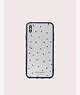 Kate Spade,jeweled daisies iPhone xs max case,phone cases,Clear Multi
