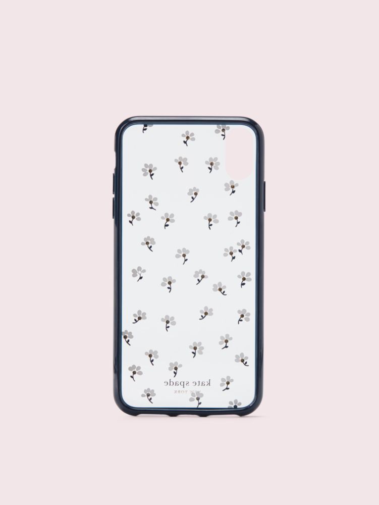 Kate Spade,jeweled daisies iPhone xs max case,phone cases,Clear Multi