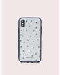 Kate Spade,jeweled daisies iphone x & xs case,Clear Multi